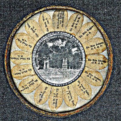 Medaille von der grossen Teuerung im Jahr 1817